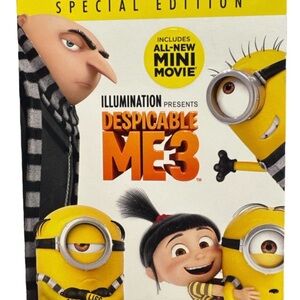 📀 7 MOVIES/$50 • Despicable Me 3 Blu-Ray DVD Combo • Illumination